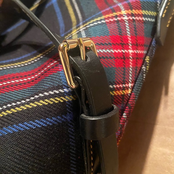 Dooney & Bourke Tartan Backpack - Red, Blue, Yellow main image 11